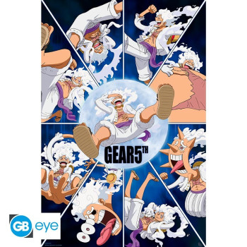 ONE PIECE Αφίσα-Poster Gear 5th Looney (91.5x61cm)