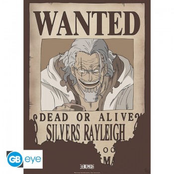 ONE PIECE Αφίσα-Poster Wanted Rayleigh (52x38cm)