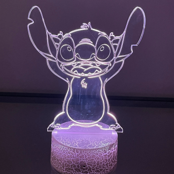 Φωτιστικό Stitch 3D Led