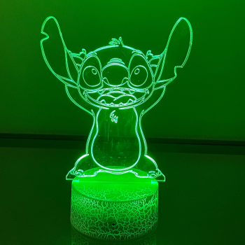 Φωτιστικό Stitch 3D Led