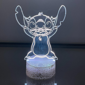 Φωτιστικό Stitch 3D Led