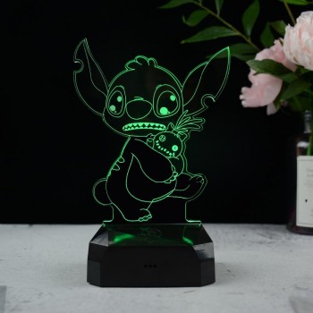 Φωτιστικό Stitch 3D Led