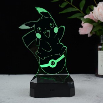 Φωτιστικό Pikachu 3D Led