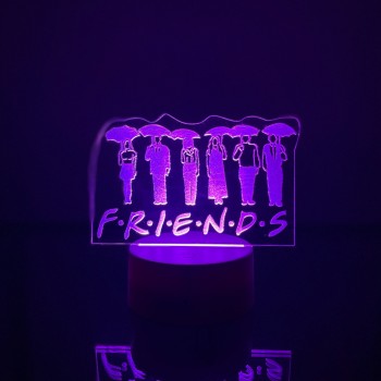 Φωτιστικό Friends 3D Led