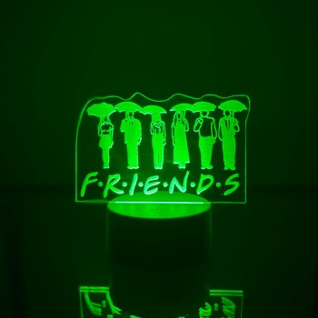 Φωτιστικό Friends 3D Led