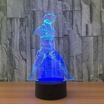 LED 3D Φωτιστικό Kakashi Hatake