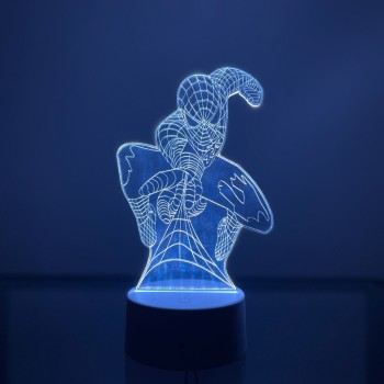 Φωτιστικό Spider-Man 3D Led