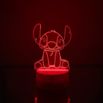 Φωτιστικό Stitch 3D Led