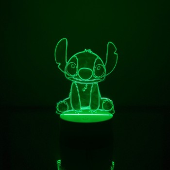 Φωτιστικό Stitch 3D Led