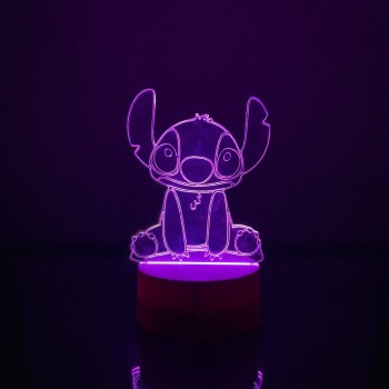 Φωτιστικό Stitch 3D Led