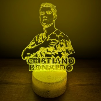 Φωτιστικό Cristiano Ronaldo 3D Led