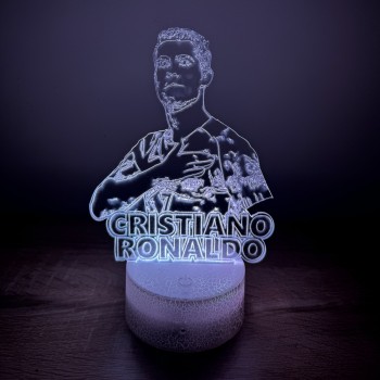 Φωτιστικό Cristiano Ronaldo 3D Led