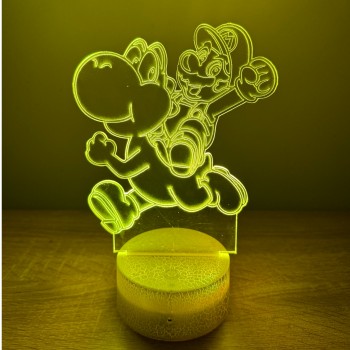 Φωτιστικό Super Mario 3D Led