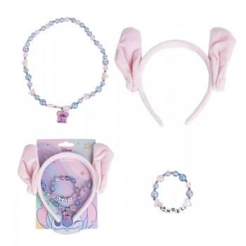 Disney Lilo and Stitch Angel Σετ Παιδικά Κοσμήματα και Στέκα