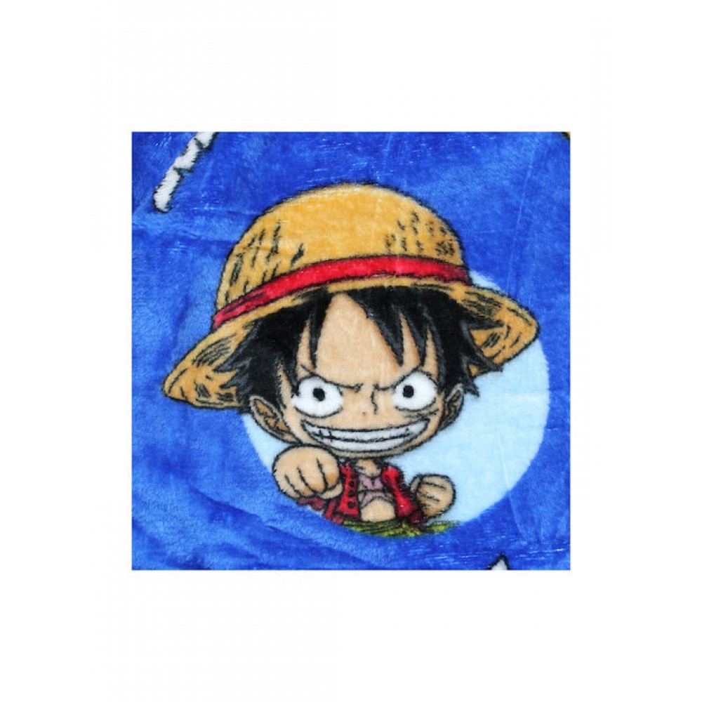 One Piece pull-over plush fleece blanket poncho Παιδικό One Size