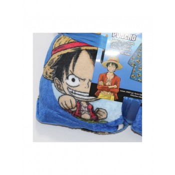 One Piece pull-over plush fleece blanket poncho Παιδικό One Size
