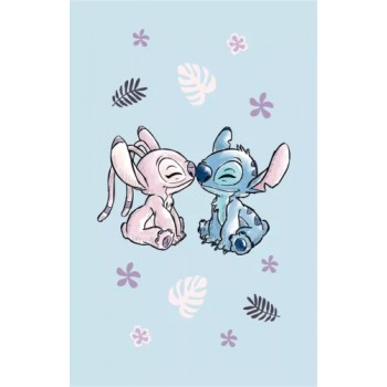 Disney Lilo and Stitch Μωβ πετσέτα χεριών - προσώπου 30x50cm