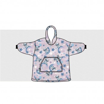 Disney Lilo and Stitch Angel Polar Blanket Poncho Ενηλίκων