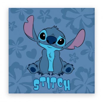 Disney Lilo and Stitch Μωβ πετσέτα χεριών - προσώπου 30x30cm