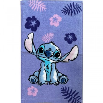 Disney Lilo and Stitch Μωβ πετσέτα χεριών - προσώπου 30x50cm