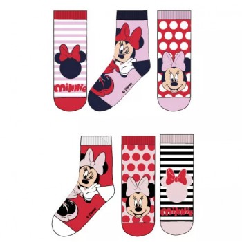 Disney Minnie Dots  Set Παιδικές Κάλτσες 3τμχ (Τυχαία Επιλογ