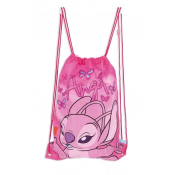 Disney Lilo and Stitch Pink Angel gym bag 44cm