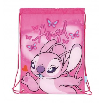 Disney Lilo and Stitch Pink Angel gym bag 44cm