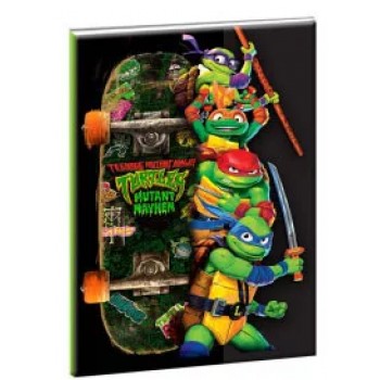 Ninja Turtles Skateboard τετράδιο 40 σελίδες