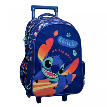 Disney Stitch Chillin Trolley backpack 46cm