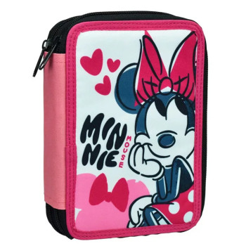 Disney Minnie Κασετίνα Γεμάτη με 2 Θήκες