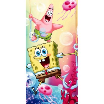 Πετσέτα Θαλάσσης SpongeBob 70x140cm