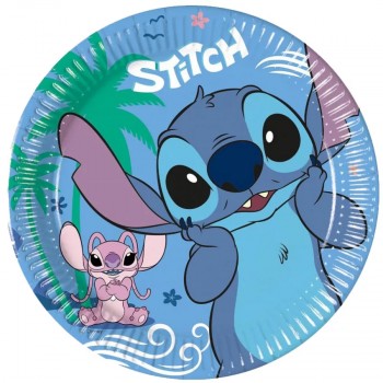 Disney Lilo and Stitch Χάρτινα Πιατάκια FSC 8τμχ