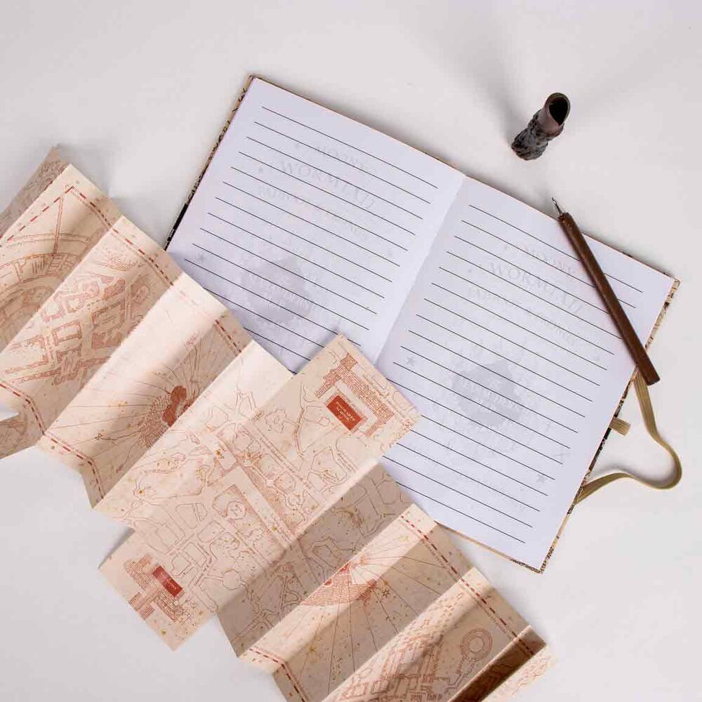 Harry Potter Marauders Map lights stationary set
