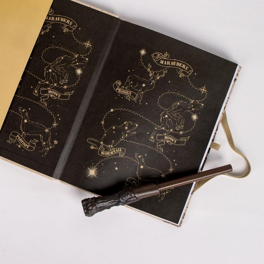 Harry Potter Marauders Map lights stationary set