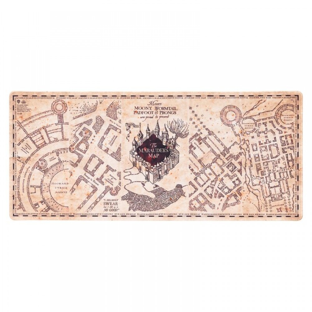 Harry Potter Marauders Map gaming MousePad