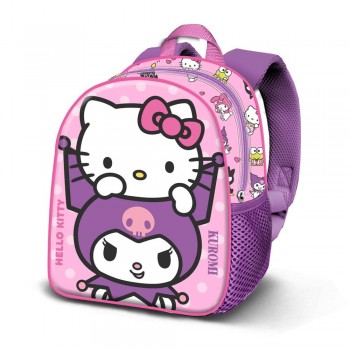 Kuromi Hello Kitty Playful 3D backpack 31cm