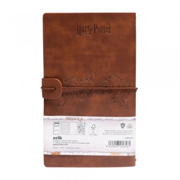 Harry Potter Marauder Map travel notebook Συνθετικό Δέρμα