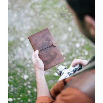 Harry Potter Marauder Map travel notebook Συνθετικό Δέρμα