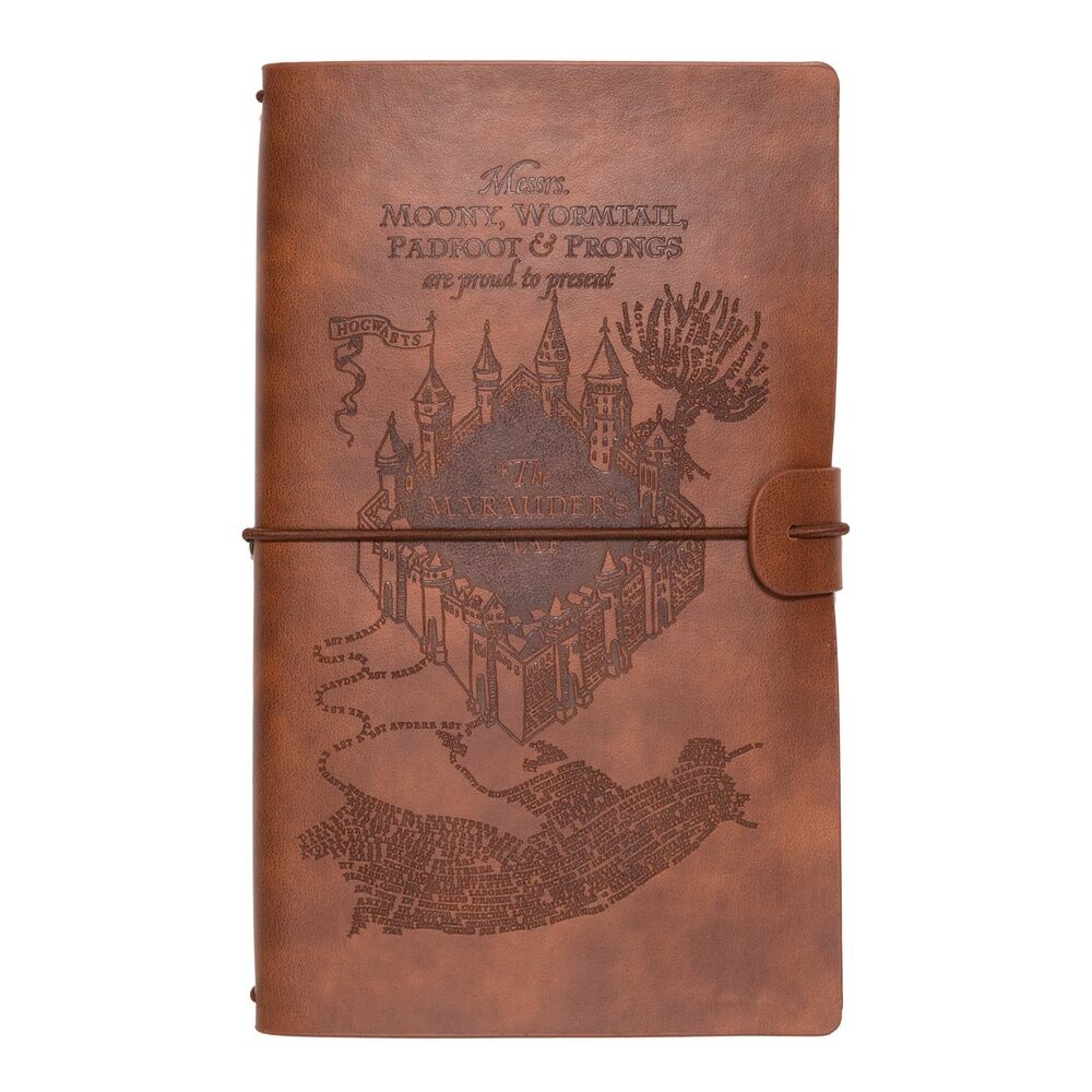 Harry Potter Marauder Map travel notebook Συνθετικό Δέρμα