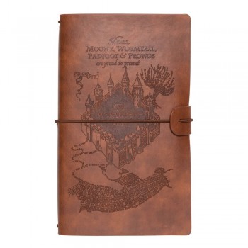Harry Potter Marauder Map travel notebook Συνθετικό Δέρμα