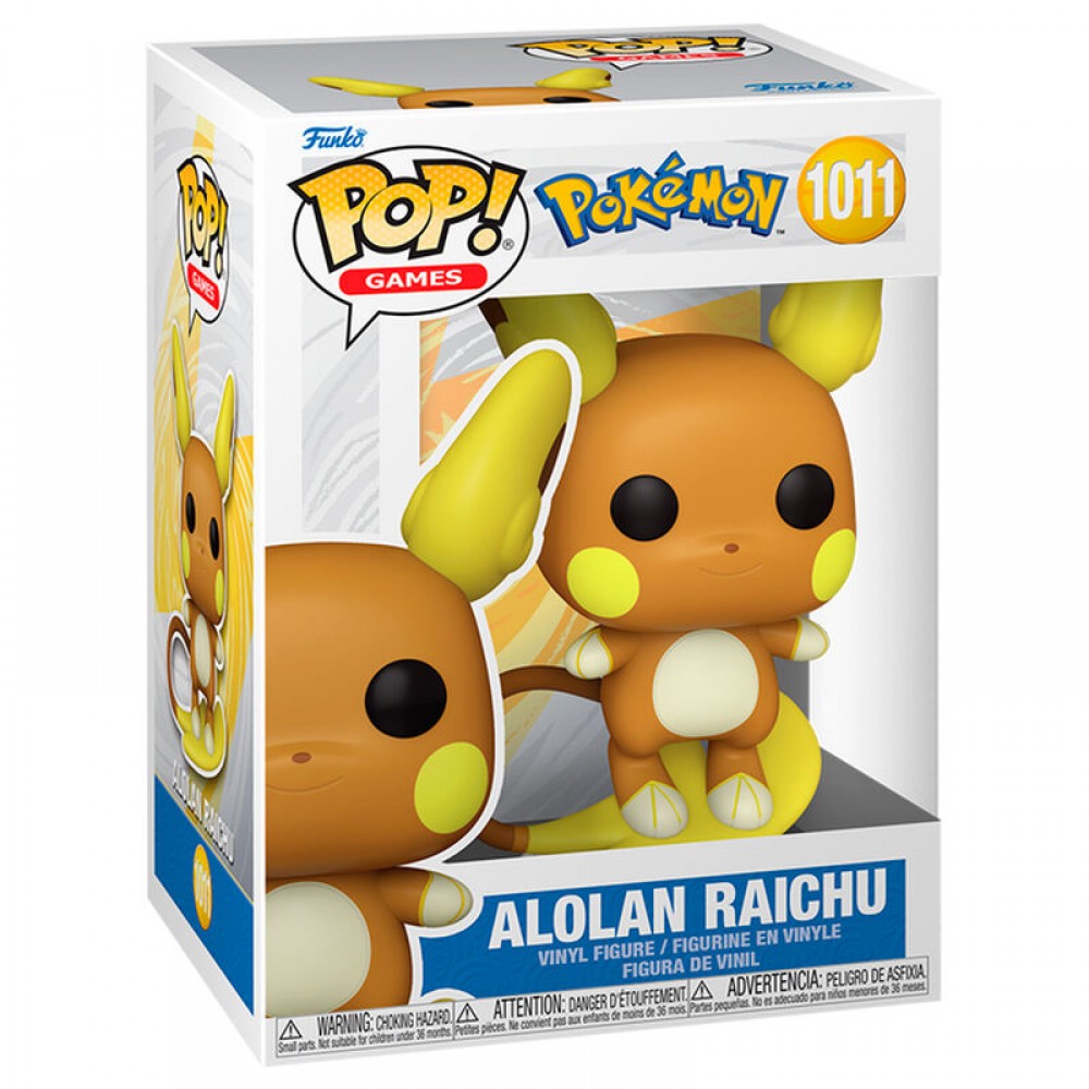 Funko POP! figure Pokemon Alolan Raichu