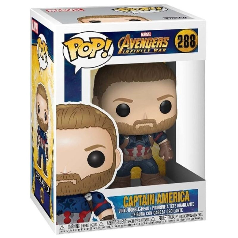 Funko Pop Marvel Avengers Infinity War Captain America
