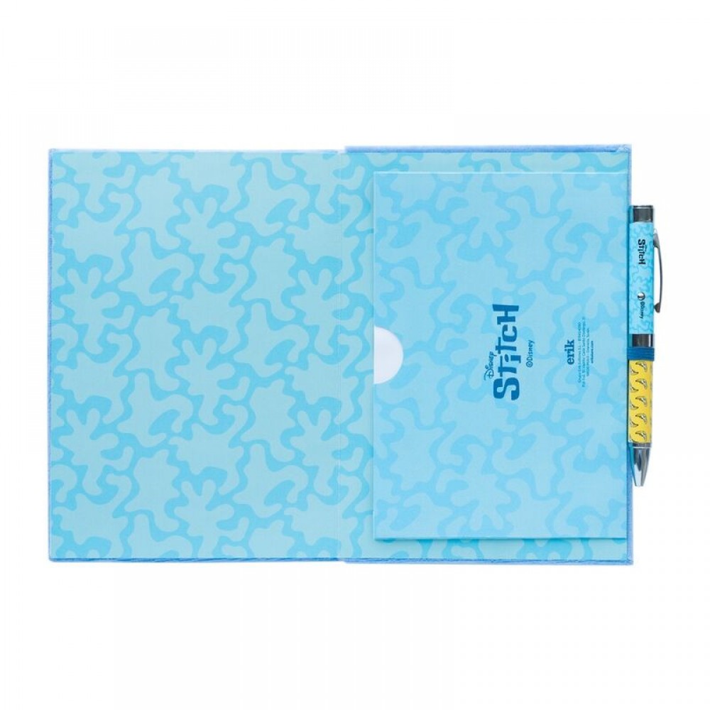 Disney Stitch A5 premium Σημειωματάριο + Στυλό projector