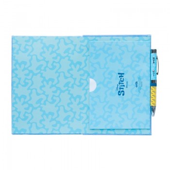 Disney Stitch A5 premium Σημειωματάριο + Στυλό projector