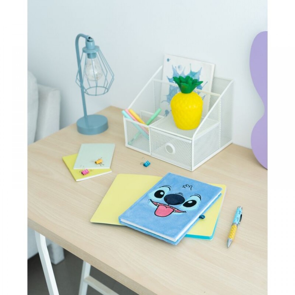 Disney Stitch A5 premium Σημειωματάριο + Στυλό projector