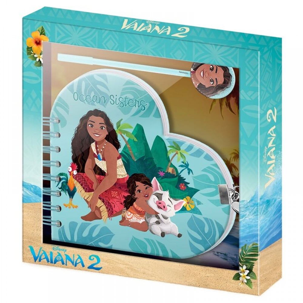 Disney Vaiana Moana Ημερολόγιο με Λουκέτο + Στυλό