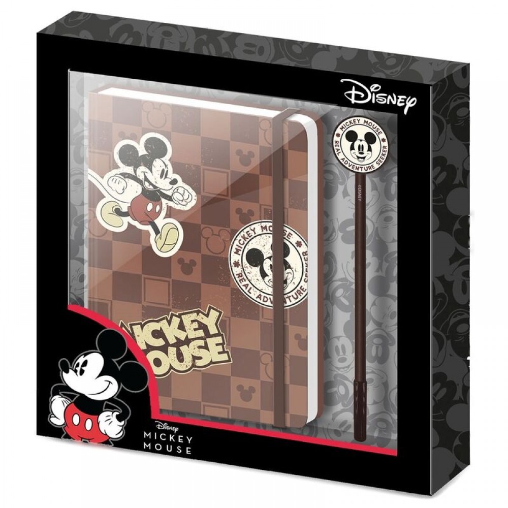 Disney Mickey Ημερολόγιο με Λουκέτο + Στυλό
