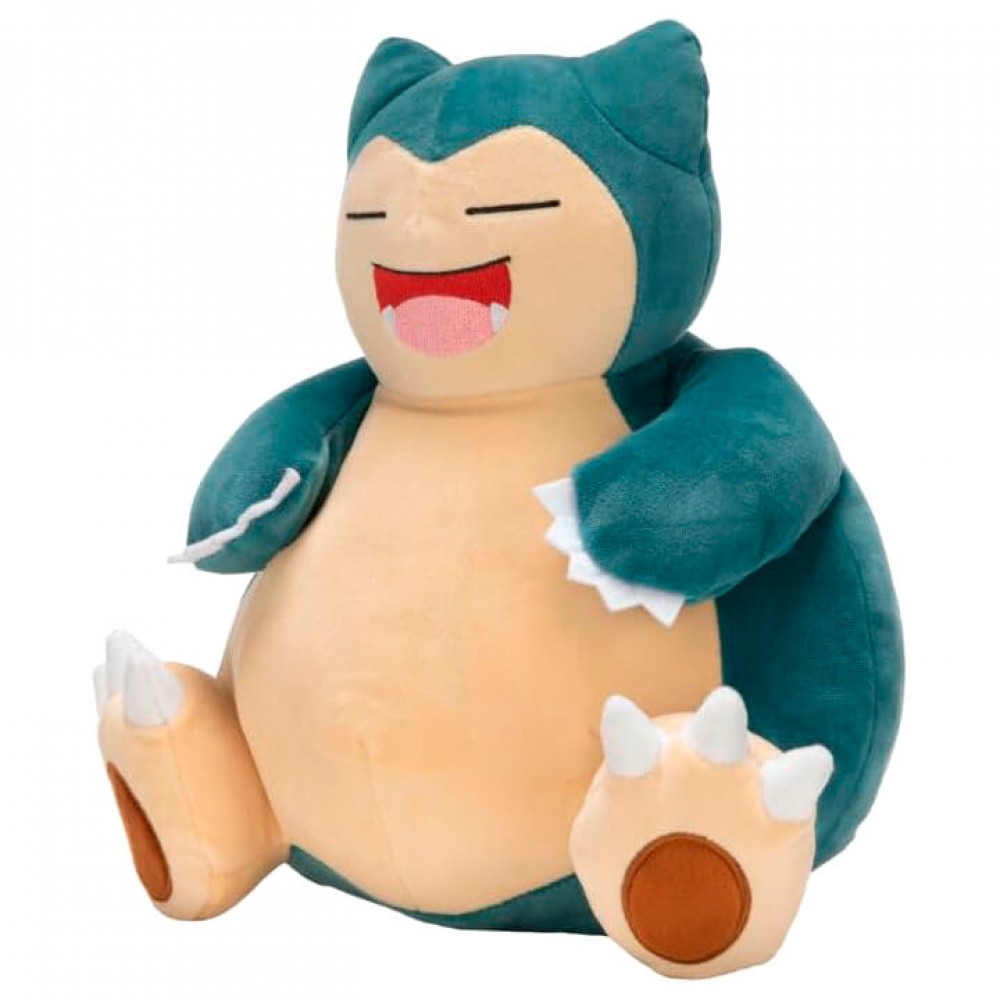 Pokemon Snorlax Λούτρινo 30cm