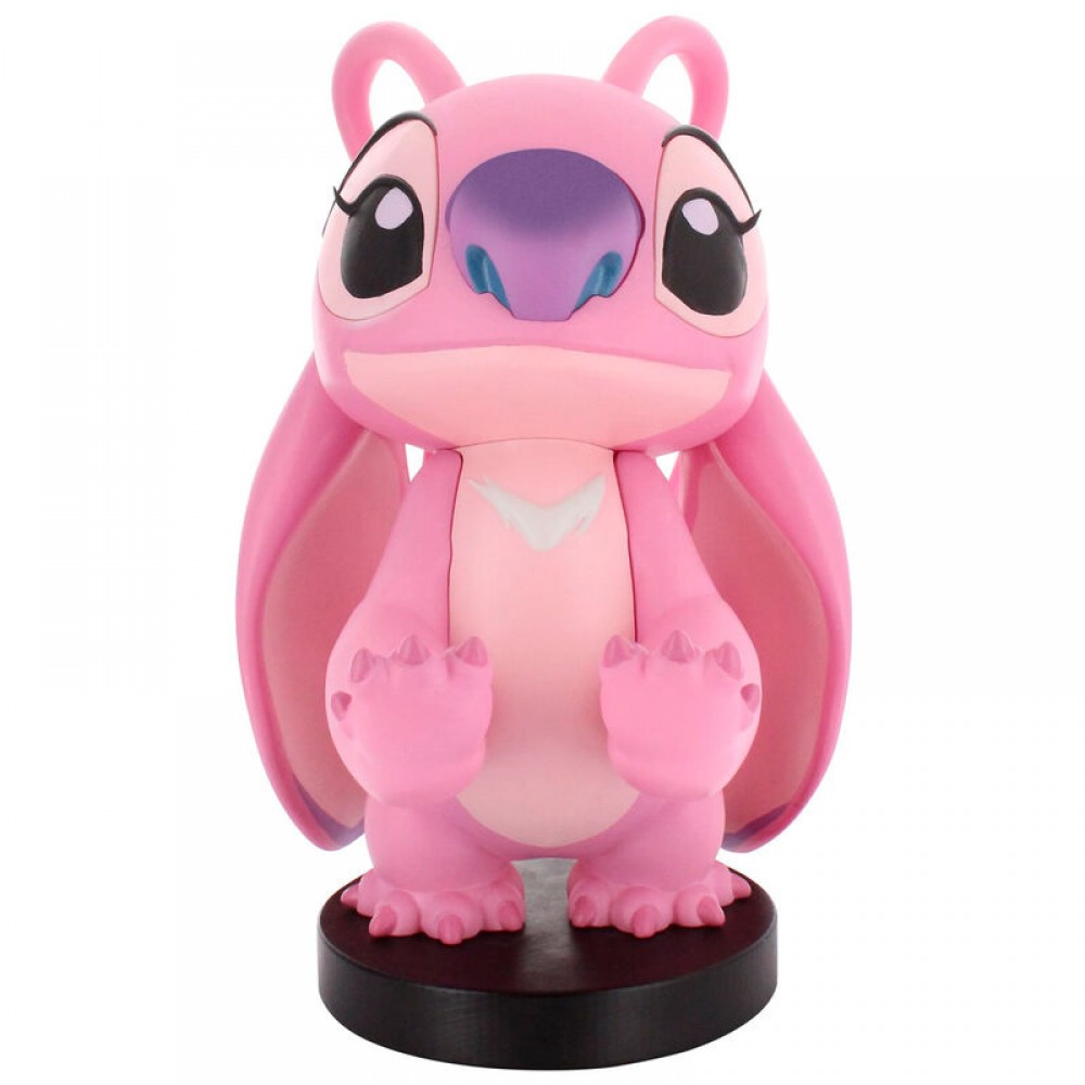Disney Stitch Angel Φιγούρα clamping bracket Cable guy 21cm