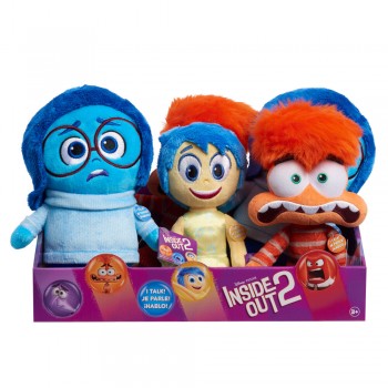 Disney Pixar Inside Out 2 Λούτρινο 20cm Με Ήχο (Τυχαία Επιλο